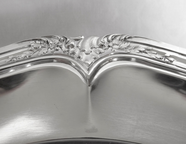 Puiforcat : sterling silver Louis XV style dish without a monogram