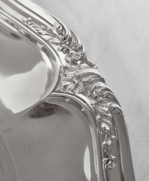 Puiforcat : sterling silver Louis XV style dish without a monogram