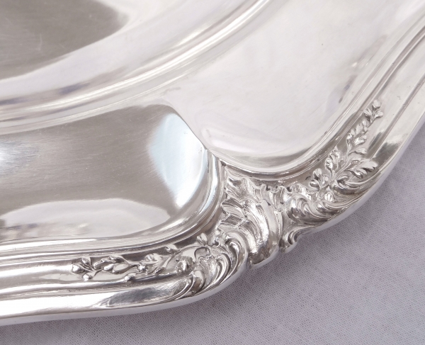 Puiforcat : sterling silver Louis XV style dish without a monogram