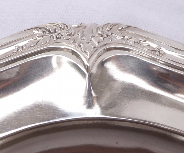 Puiforcat : sterling silver Louis XV style dish without a monogram