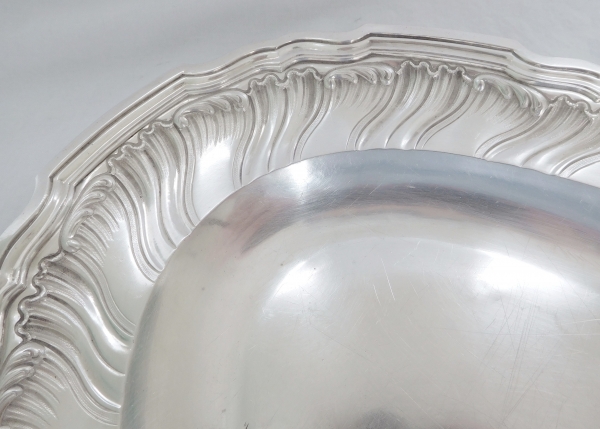 Lapar - set of 4 sterling silver Rococo dishes, no monogram