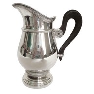 Cardeilhac : French sterling silver milk jug, Empire style, Christofle Malmaison pattern