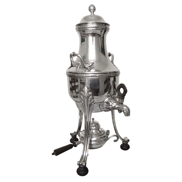 Sterling silver samovar, Louis XVI style