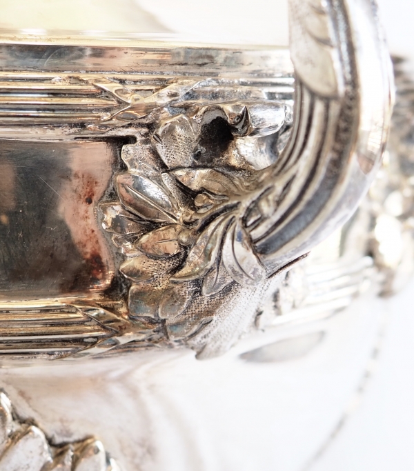 Puiforcat : silver plated samovar, Louis XVI style