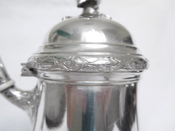 Puiforcat : antique French sterling silver coffee and tea set