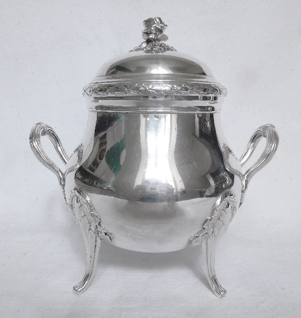 Puiforcat : antique French sterling silver coffee and tea set