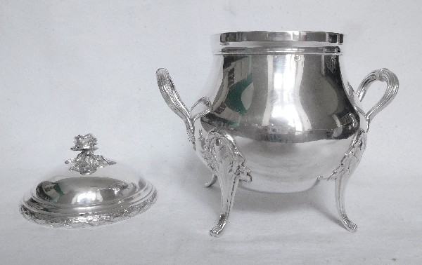 Puiforcat : antique French sterling silver coffee and tea set