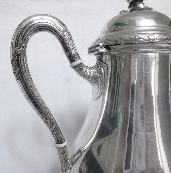 Puiforcat : antique French sterling silver coffee and tea set