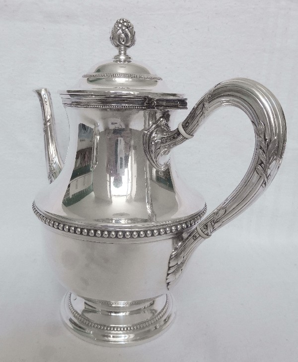 Puiforcat : antique French sterling silver coffee and tea set