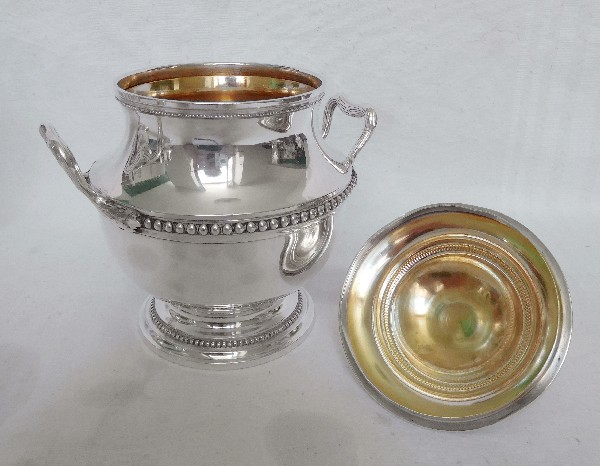 Puiforcat : antique French sterling silver coffee and tea set