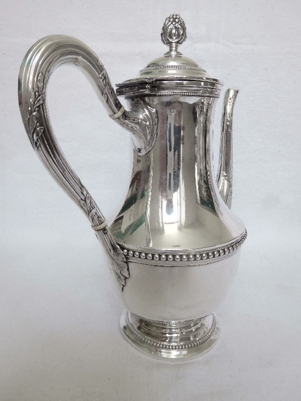 Puiforcat : antique French sterling silver coffee and tea set