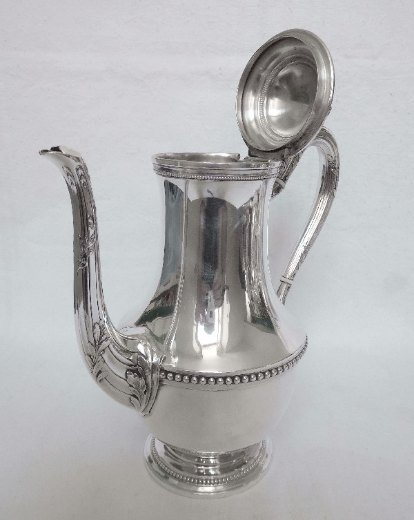 Puiforcat : antique French sterling silver coffee and tea set