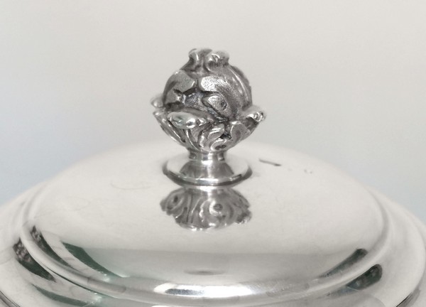 Sterling silver tea pot, Regence style, late 19th century