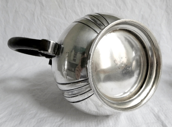 Sterling silver tea pot, Regency style, silversmith Henin & Cie