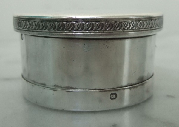 Rare et exceptionnelle timbale de voyage en argent massif, Louis Vuitton