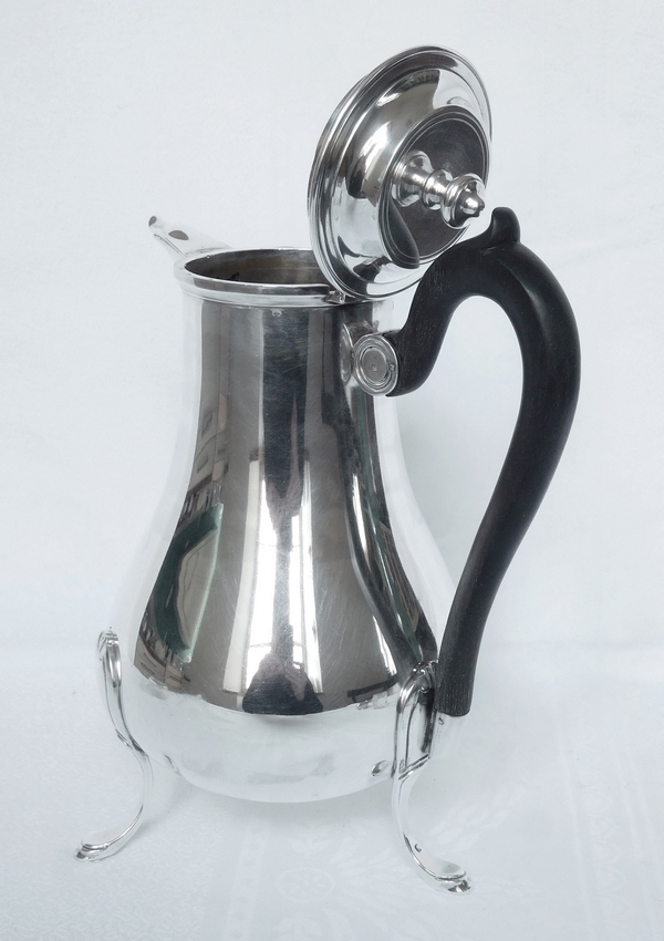 Sterling silver Louis XV style coffee pot