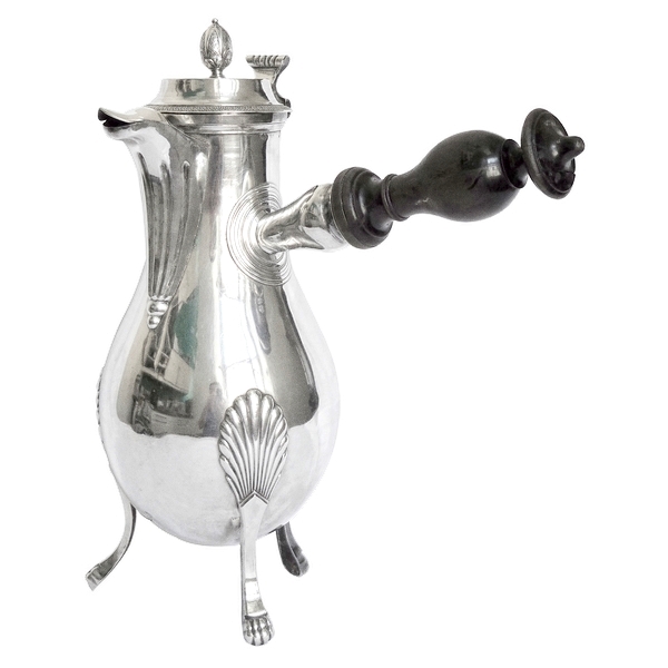 Sterling silver coffee pot, early 19th century