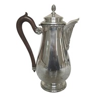 Sterling silver coffee pot or teapot, Louis XVI style