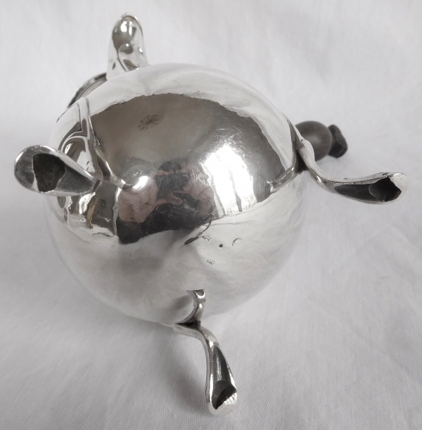 Louis XVI sterling silver coffee pot, 18th century, 1789