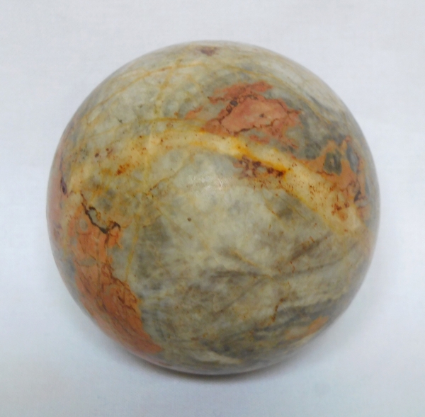 Grand Tour souvenir : 3 decorative marble balls, 19th century