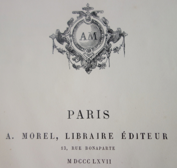 Claude Sauvageot : Palais, châteaux, hôtels et maisons de France du XVe au XVIIIe siècle, 4 tomes in-folio