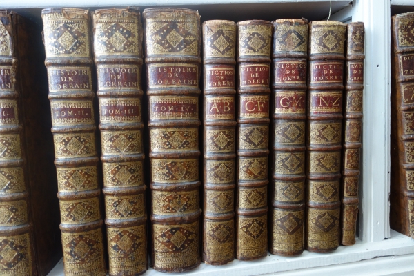 Moreri : historical dictionnary - 4 in-folio volumes, 1707 - early 18th century, Louis XIV period