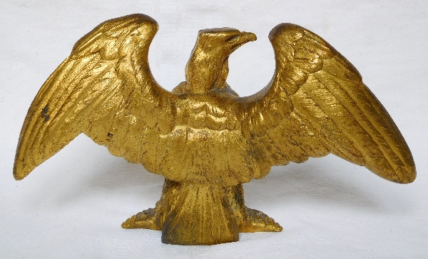 Aigle des Tuileries en bronze ciselé et doré d'époque Second Empire - Napoléon III