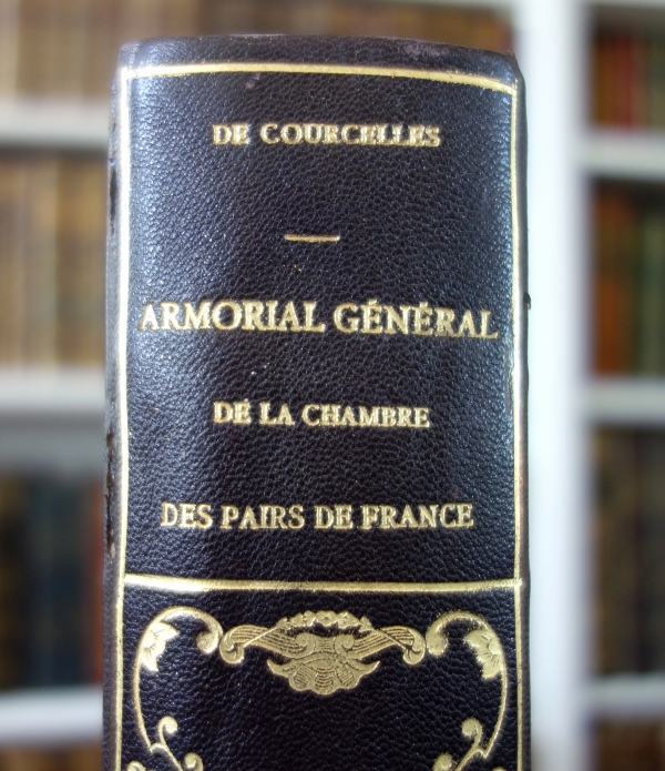 Noblesse Française - Armorial général de la Chambre des Pairs - 286 gravures d'armoiries - 1822