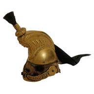 Rare miniature helmet - Dragons Officer 1858 model - French Second Empire Rare miniature helmet - Dragons Officer 1858 model - French Second Empire 