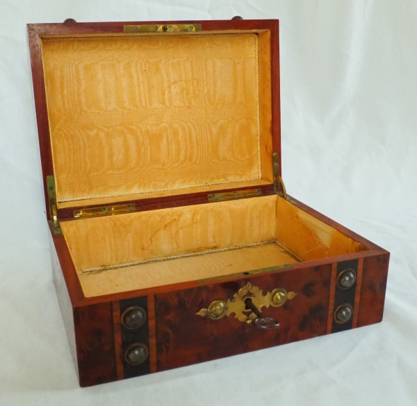 Louis XIV style jewelry box, Napoleon III period - 19th century