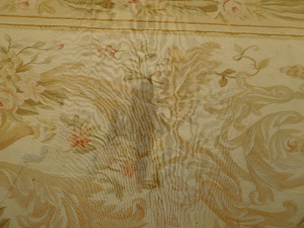 Grand tapis d'Aubusson d'époque Napoléon III - 420cm x 290cm