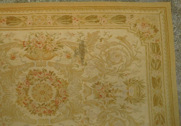 Large antique Aubusson carpet, France circa 1880 - 420cm x 290cm