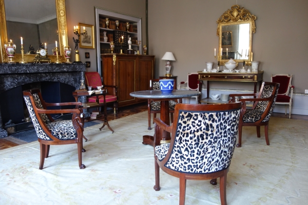 Grand tapis d'Aubusson de style Louis XVI, époque Napoléon III - 512cm x 396cm