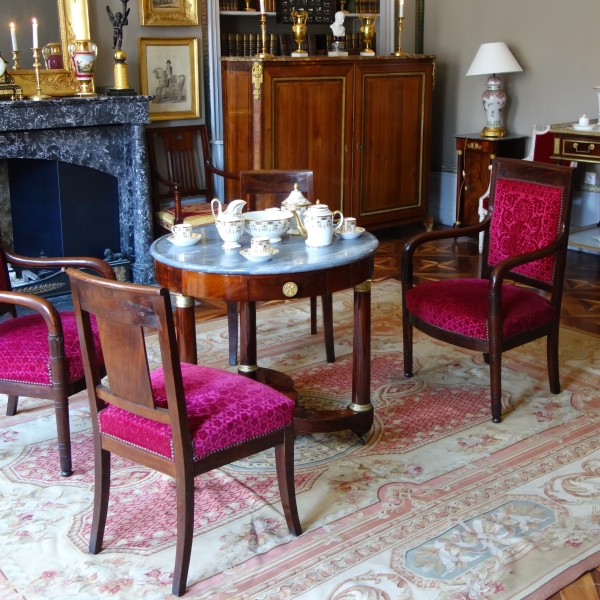 Grand tapis d'Aubusson de style néoclassique - 371cm x 264cm