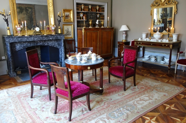 Grand tapis d'Aubusson de style néoclassique - 371cm x 264cm