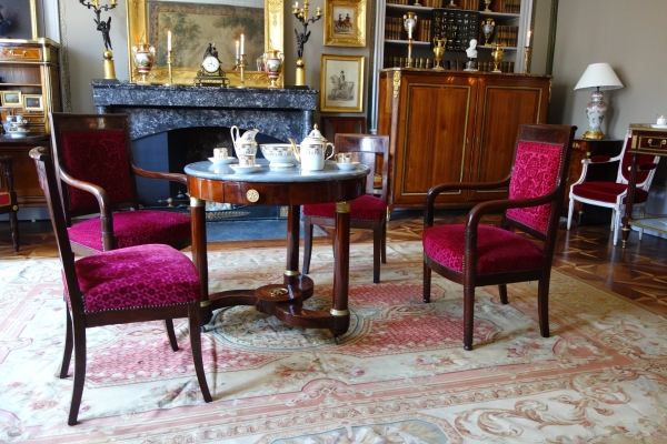 Grand tapis d'Aubusson de style néoclassique - 371cm x 264cm