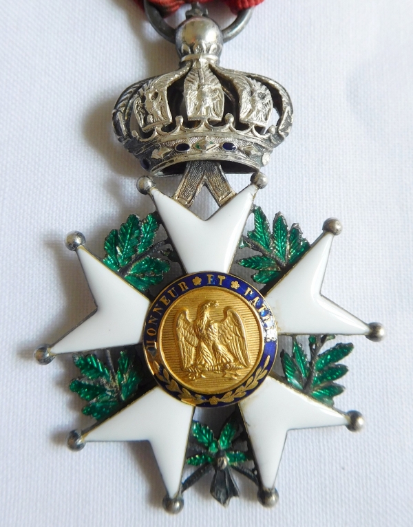 Médaille de Chevalier de la Légion d'Honneur - Second Empire - argent et émail