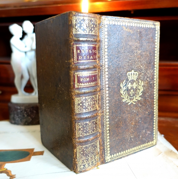18th century book turned into a hiding place