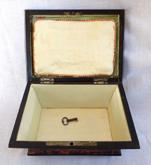 Early 19th century sterling silver sewing set, Charles X period circa 1820 - 1830