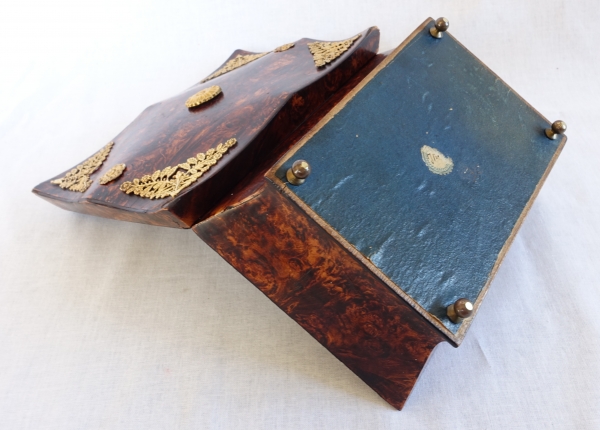 Early 19th century sterling silver sewing set, Charles X period circa 1820 - 1830