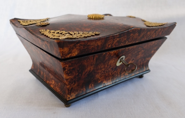 Early 19th century sterling silver sewing set, Charles X period circa 1820 - 1830