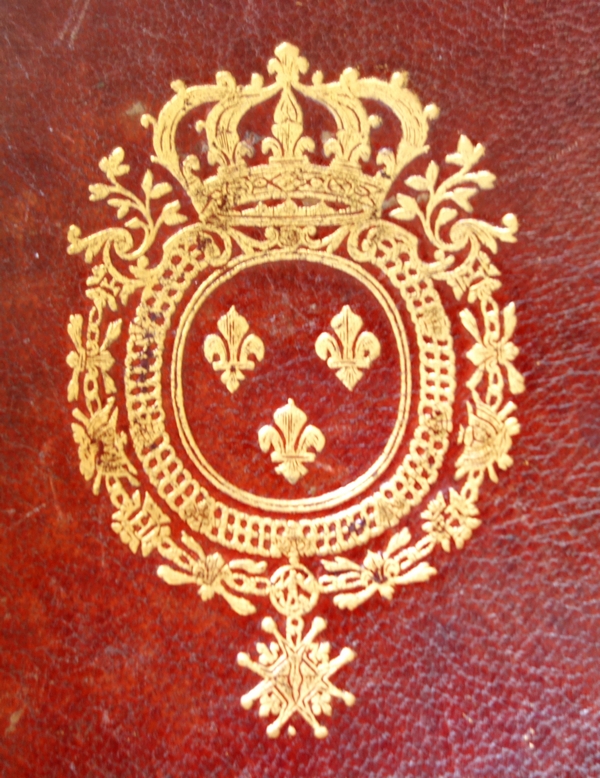 Livre royal - l'Office de la Semaine Sainte, aux armes de Louis XV, souvenir historique