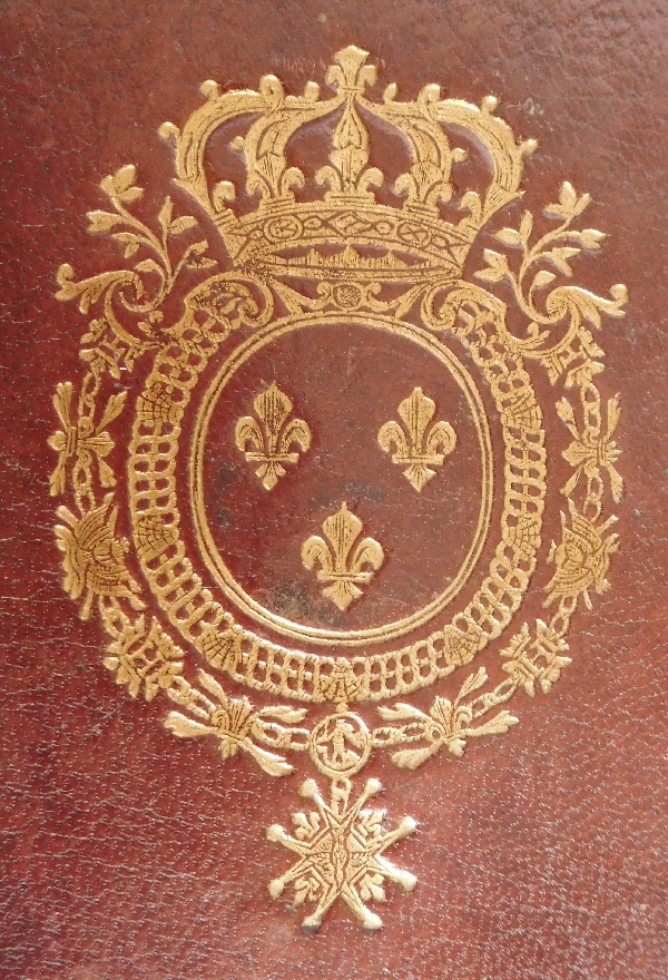 Livre l'Office de la Semaine Sainte, aux armes de Louis XV, souvenir historique