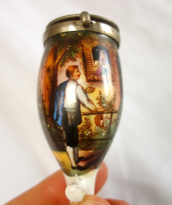 German porcelain pipe - Bavaria, 19th century