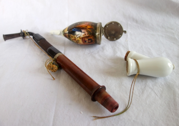 German porcelain pipe - Bavaria, 19th century