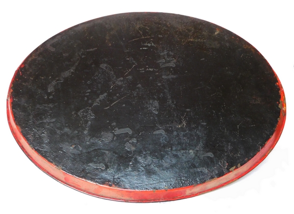 Empire painted iron tray, early 19th century