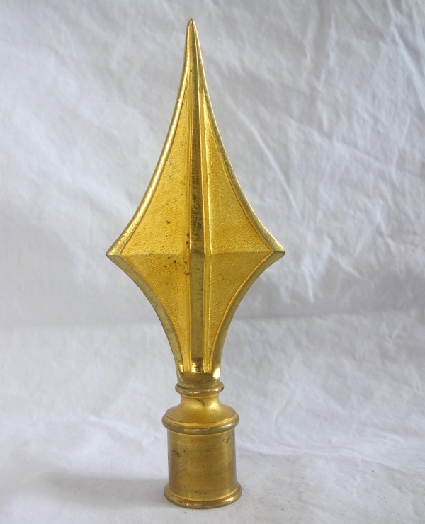 Ormolu flagpole point - French 3rd Republic