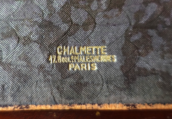 Large Japanese lacquer desk blotter - circa 1900