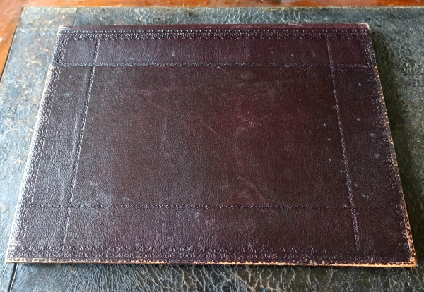 Large Japanese lacquer desk blotter - circa 1900