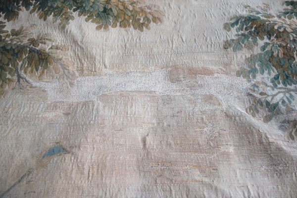 Polychromatic Aubusson tapestry, mid 18th century - 248cm x 256cm